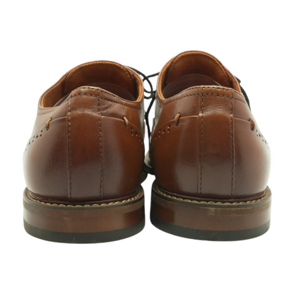 Brown Lace-Up Dress Shoes