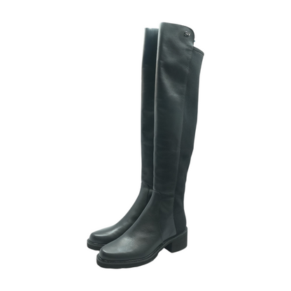 Black Knee-High Boots