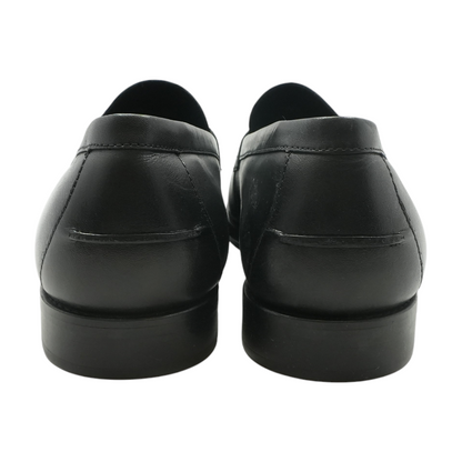 Black Slip-On Casual Shoes