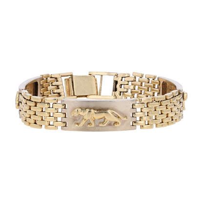 14K Yellow Gold Chain Bracelet