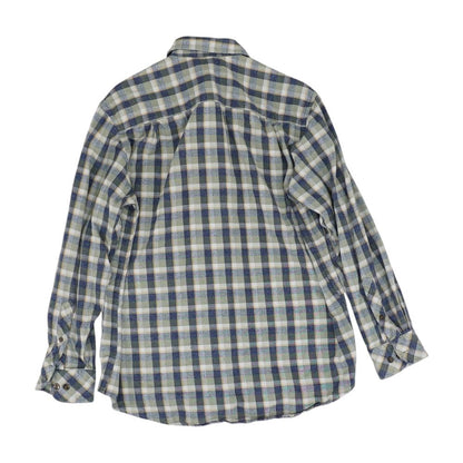 Green Plaid Flannel Button Down