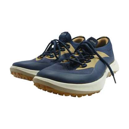 Navy Low-Top Athletic Shoes