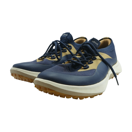 Navy Low-Top Athletic Shoes