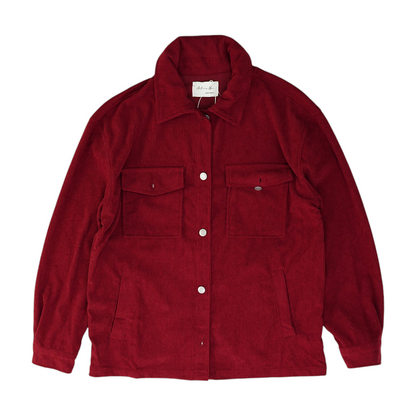 Maroon Solid Jacket
