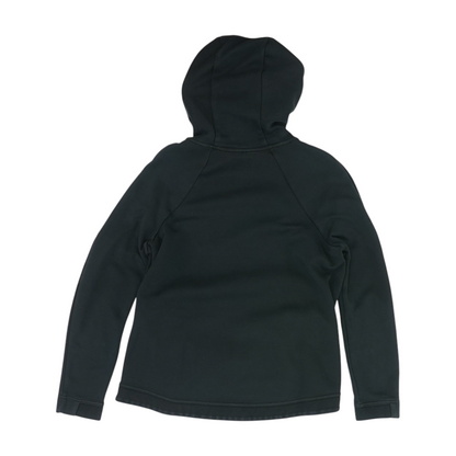 Black Solid Hoodie Pullover
