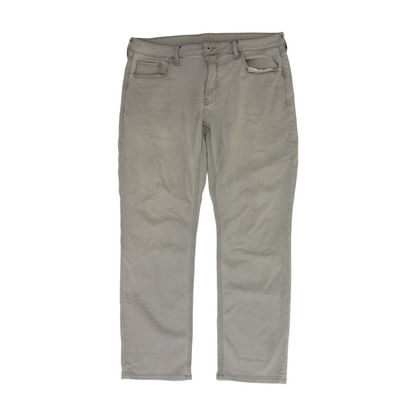 Gray Straight Jeans