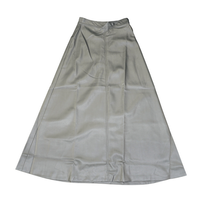 Silver Maxi Skirt