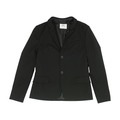 Black Solid Blazer