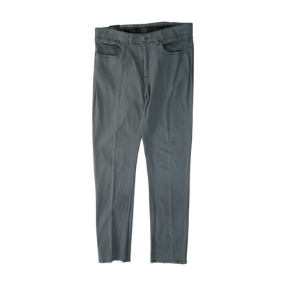 Gray Straight Pants