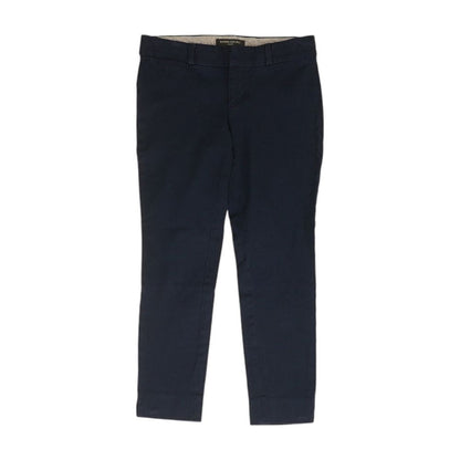 Navy Solid Dress Pants
