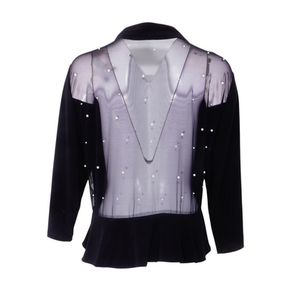Black Cardigan Sweater