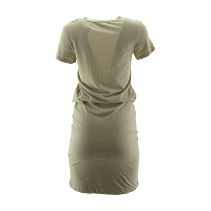 Tan Midi Dress