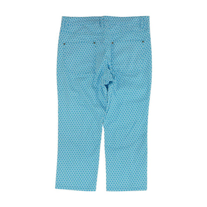 Blue Ikat Pants