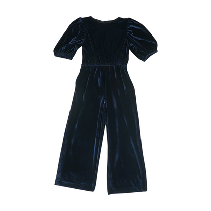 Navy Short Sleeve One-Piece