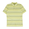 Yellow Striped Short Sleeve Polo