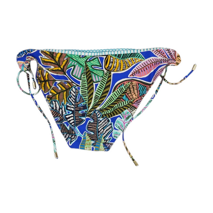 Blue Tropical Swim Bottom
