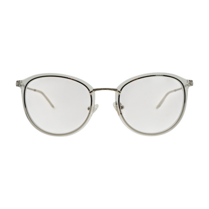 Clear Round Prescription Eyewear