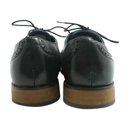 Black Lace-Up Dress Shoes