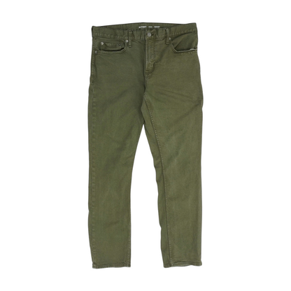 Green Straight Jeans
