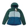 Blue Color Block Jacket