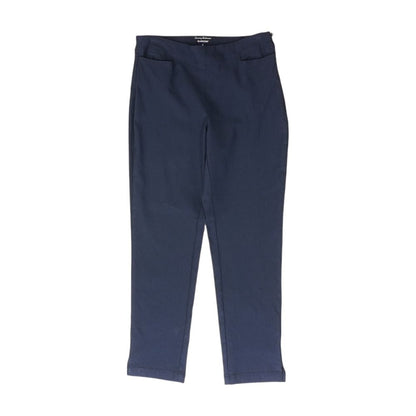 Navy Solid Dress Pants