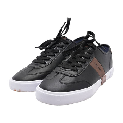 Black Lace Up Casual Shoes