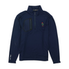 Navy Solid 1/4 Zip Pullover