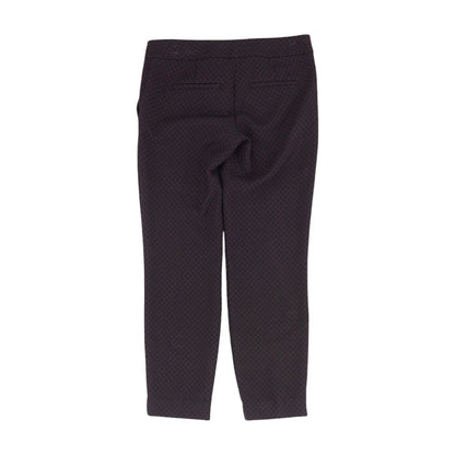 Navy Check Chino Pants
