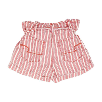 Red Striped Shorts