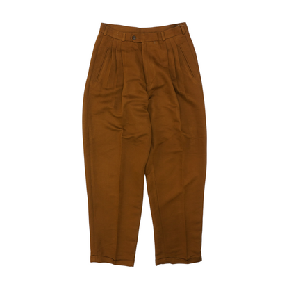 Vintage Brown Regular Pants