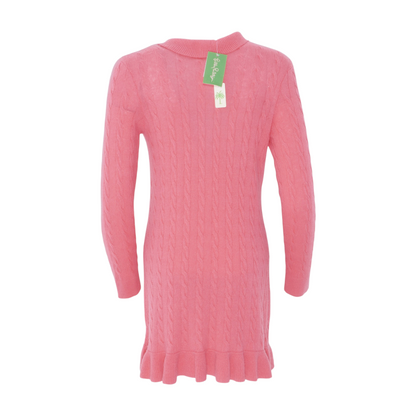 Pink Cardigan Sweater