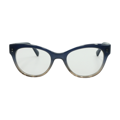 Navy Bellerive Round Prescription Eyewear