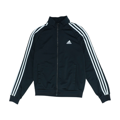 Black Solid Active Jacket