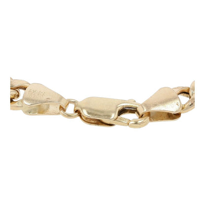 14K Gold Cuban Chain Bracelet