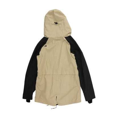 Tan Color Block Ski Jacket