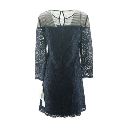 Navy Floral Mini Dress