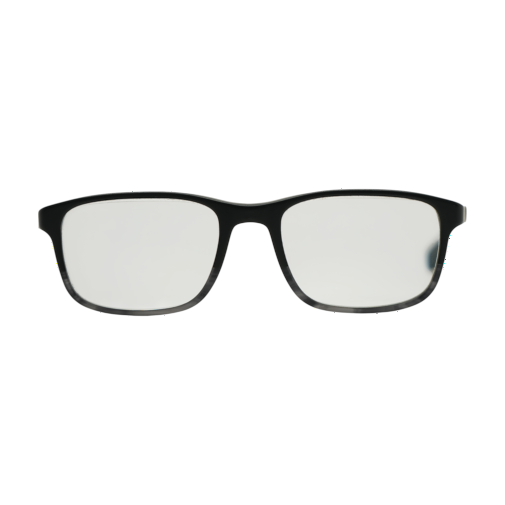 Emporio Armani Black EA 3098 Rectangle Prescription Eyewear – Image 2