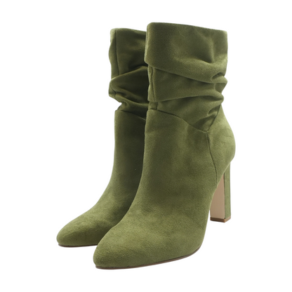 Green Ankle Boots