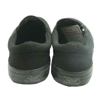 Black Boat Shoe Flats