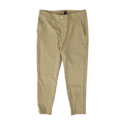 Khaki Straight Pants