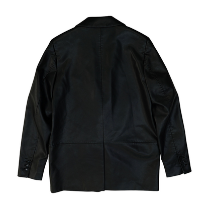 Black Solid Blazer