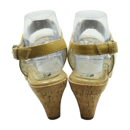 Tan Block Heels