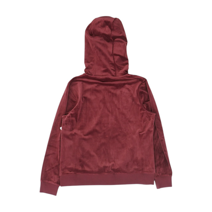 Burgundy Petite Solid Active Jacket
