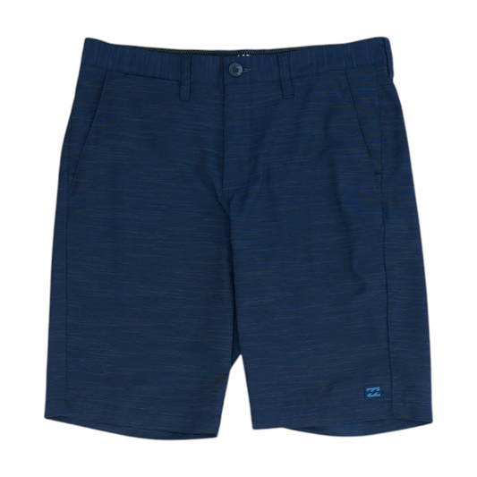 Navy Print Chino Shorts