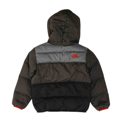 Gray Color Block Jacket