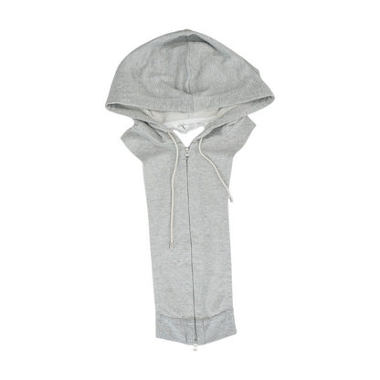 Gray Hoodie Dickey Jacket