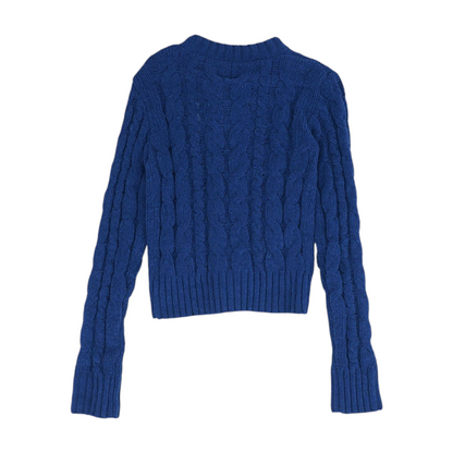 Blue Cardigan Sweater