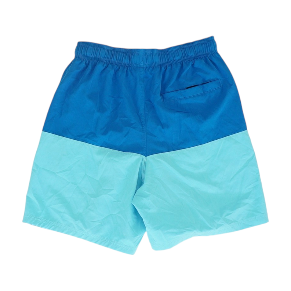 Blue Color Block Swim Bottom