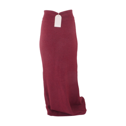 Maroon Maxi Skirt