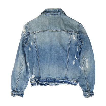 Blue Solid Blazer